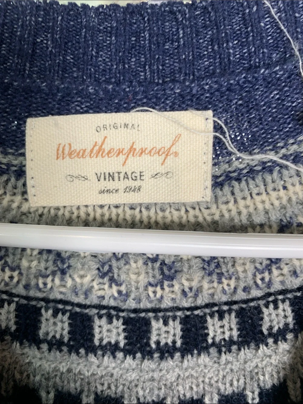 Weatherproof cozy crewneck